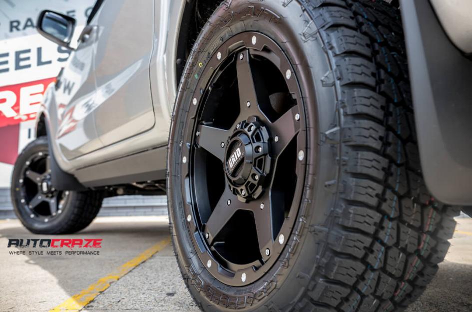 FORD RANGER GD04 MATTE BLACK